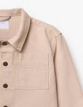 Camisa casual Sfera de algodón manga larga para niño