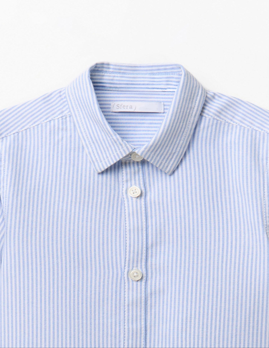 Camisa casual manga larga para niño 3